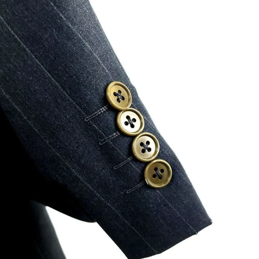 Ermenegildo Zegna 44L‎ 2 Button Super 100s Wool